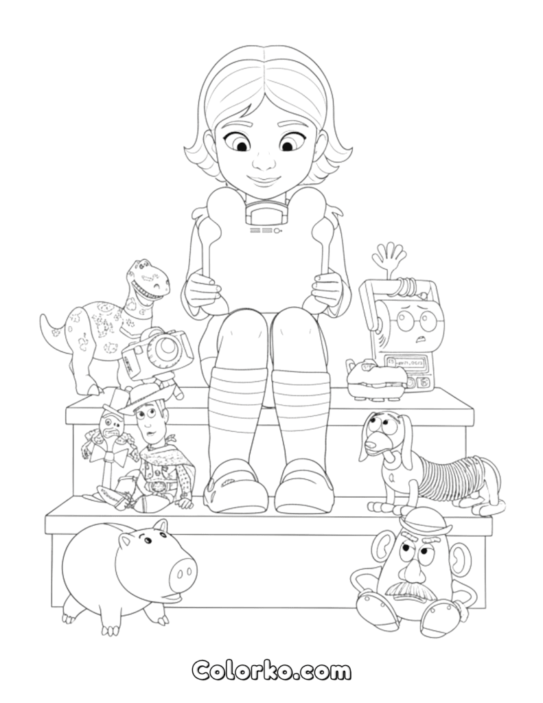 Colorko Toy Story Coloring Pages — Free Printables | Colorko