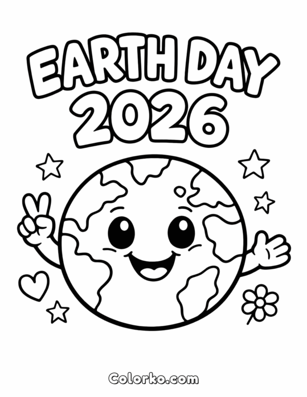 67 Earth Day Coloring Pages for 2026 (Free Printables)