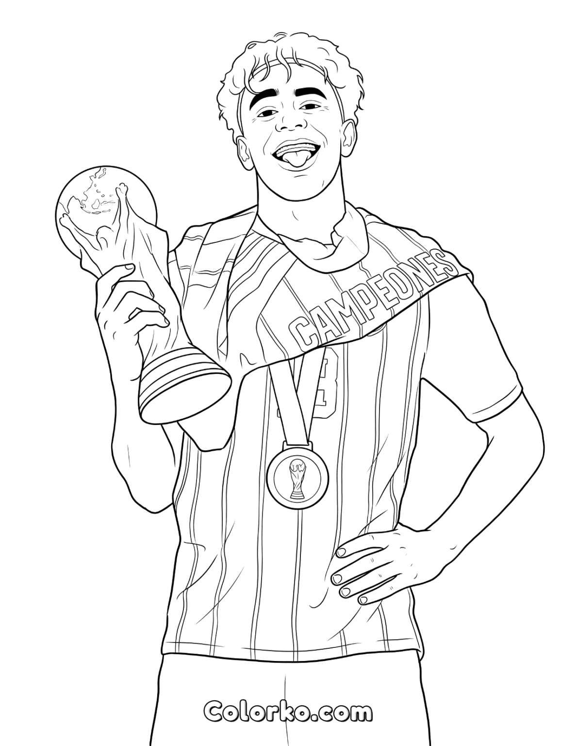 Rodri Colouring In Sports Coloring Pages