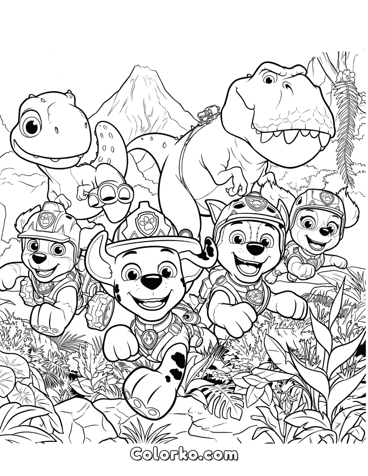 dinosaur-color-by-number-free-printable-coloring-page